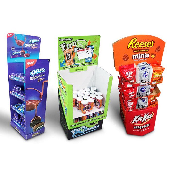 Cardboard Chocolate Display stand 5